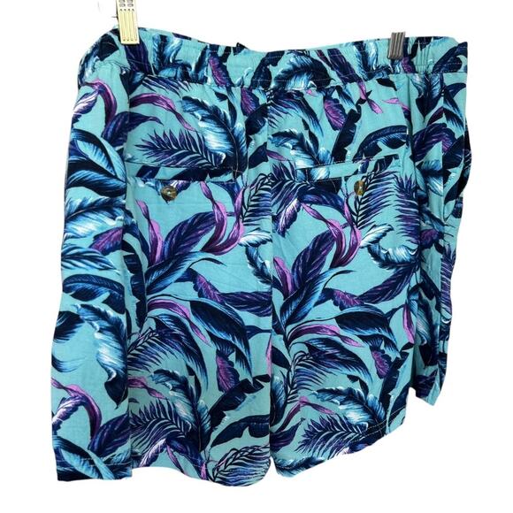 Joe Caribbean Men's Tropical print Comfort Shorts Size XL Resort Vacation - Picture 2 of 4